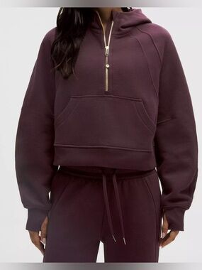 Lululemon Scuba Oversized Half Zip Hoodie
